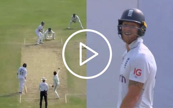 [Watch] Ben Stokes 'Laughs In Frustration' As Kuldeep Knocks Him Over With Unreal Spin